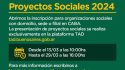 proyectos sociales convocatoria 2024